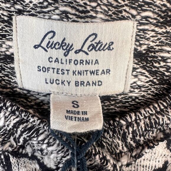 LUCKY BRAND Black and White Leopard Blazer - Picture 4 of 9